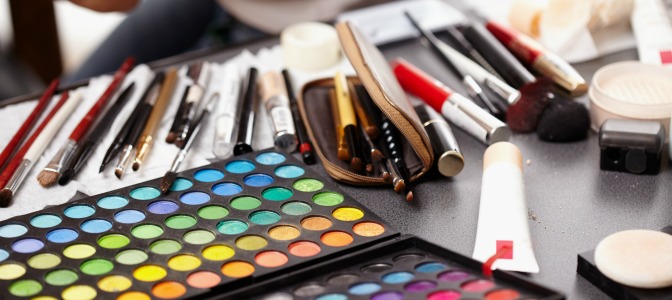 Where should you store your makeup kit?