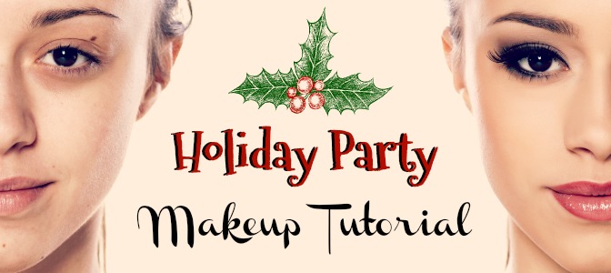 Holiday party makeup tutorial with successful makeup artist from QC Makeup Academy