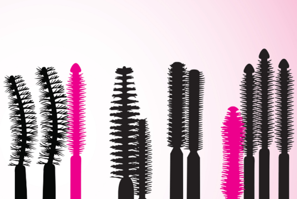 Vector mascara brushes