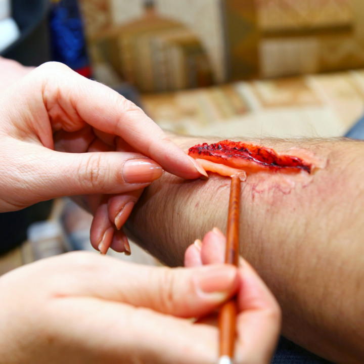 Vampire Halloween makeup by special effects makeup artists