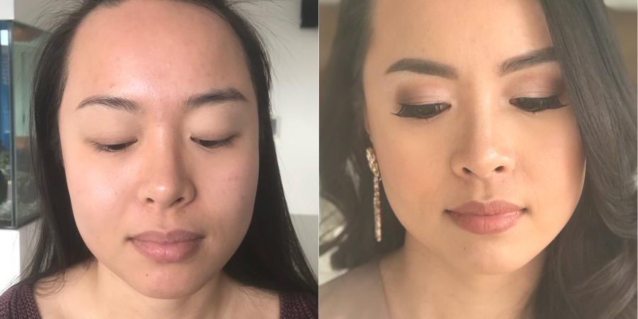 Jenny Ban's makeup skills as shown in her QC Makeup Academy student feature