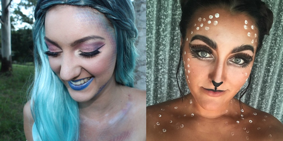 Special effects makeup looks by Danielle McLay online makeup school graduate