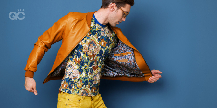 mixing patterns and colors men's fashion