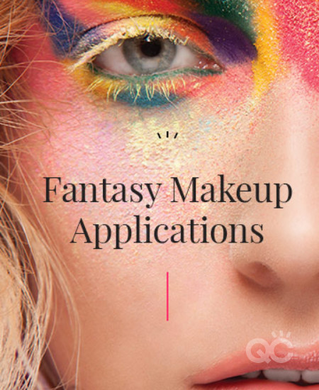 Fantasy makeup applications text book cover