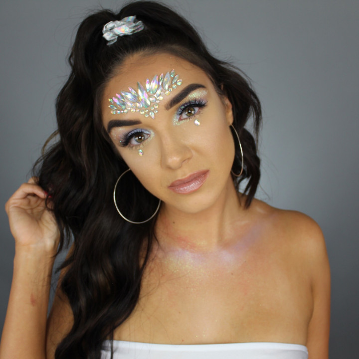 Devyn Gregorio - festival makeup tutorial