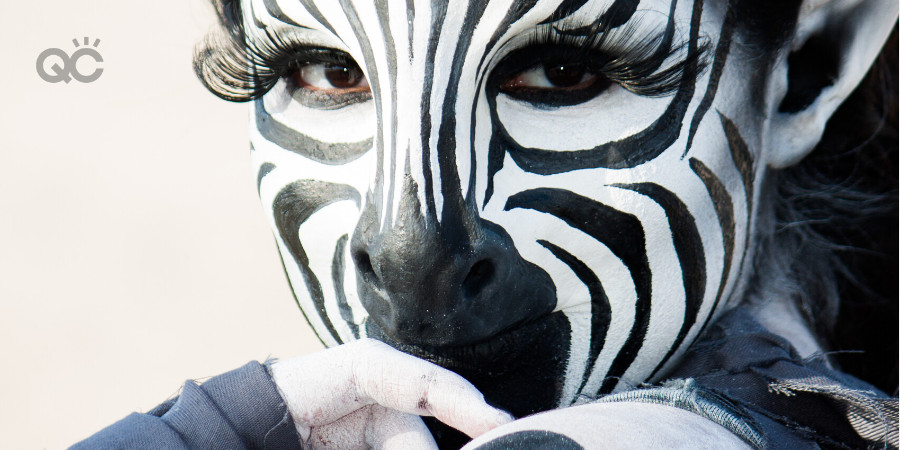 zebra special effects makeup artistry