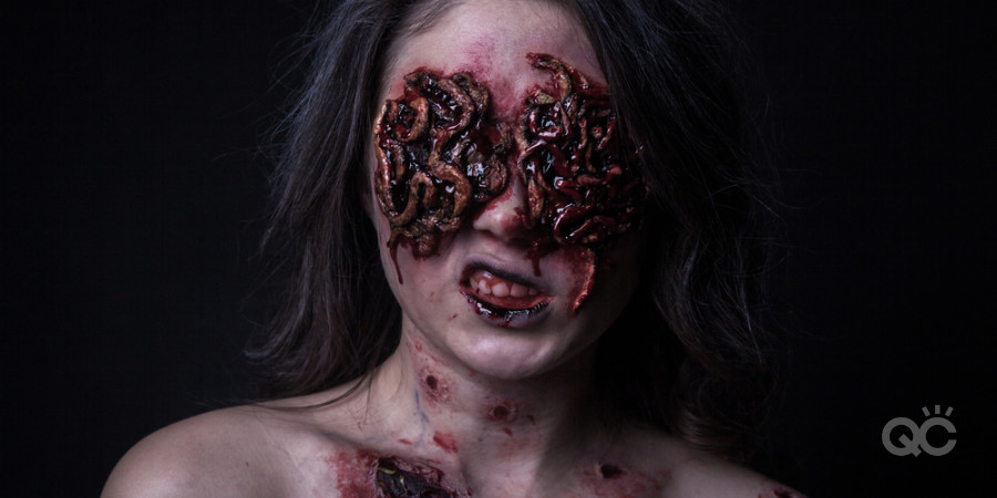 gore special FX makeup look