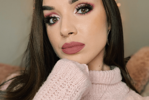 Devyn Gregorio - still-frame - Valentine's makeup tutorial look