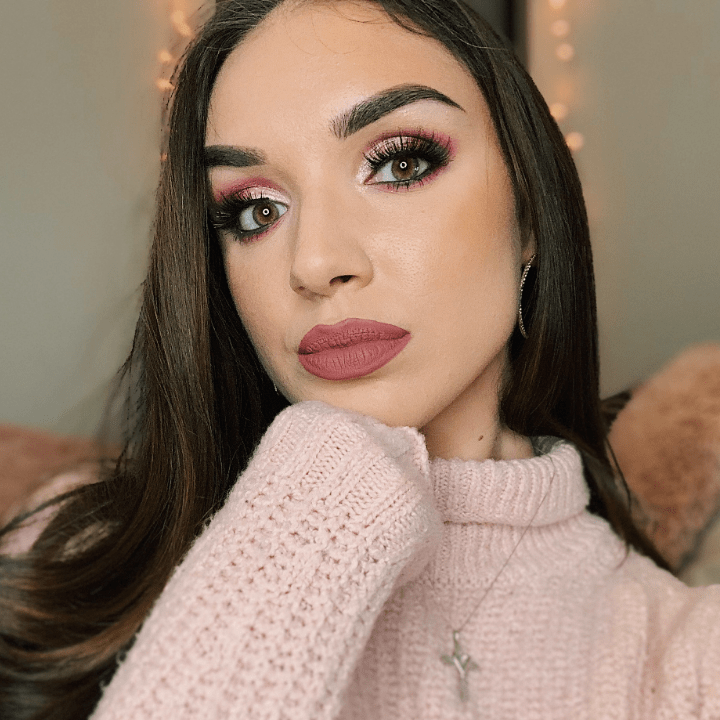 Devyn Gregorio - still-frame - Valentine's makeup tutorial look