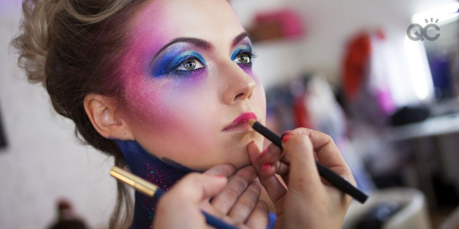 How to become a makeup artist in-post image 3, fantasy makeup application