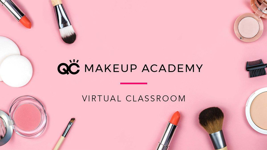 QC Makeup Academy Virtual Classroom FB banner