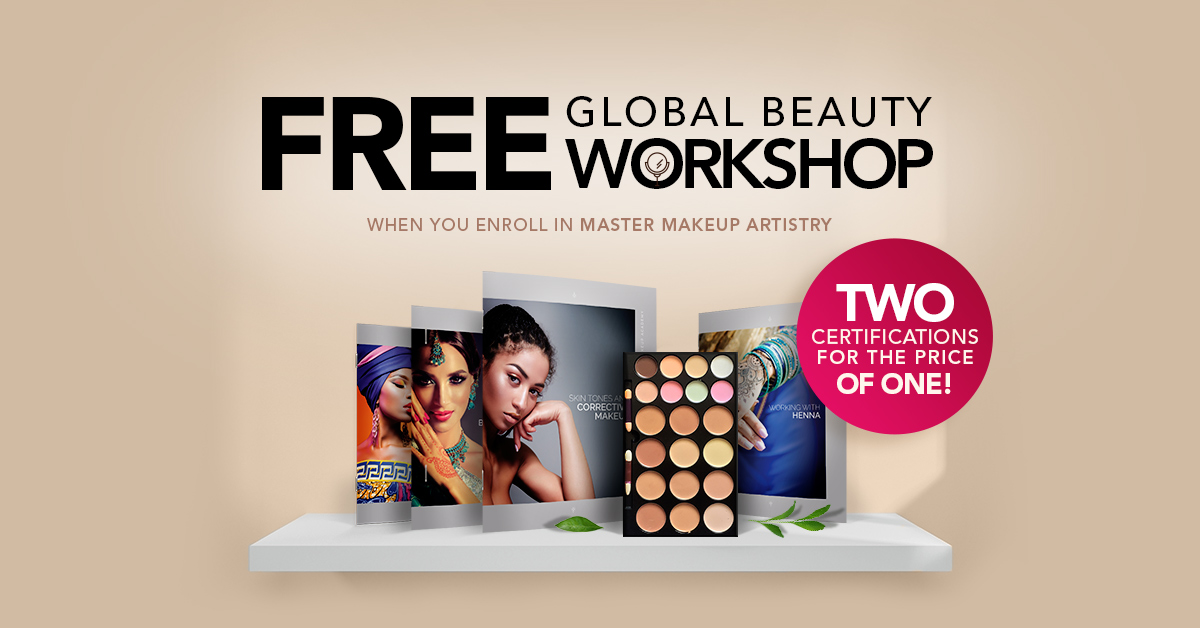 Free Global Beauty Promotion Graphic